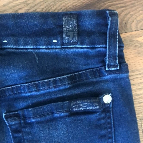 7 FOR ALL MANKIND | Stretch mid-rise skinny jeans - Picture 8 of 9